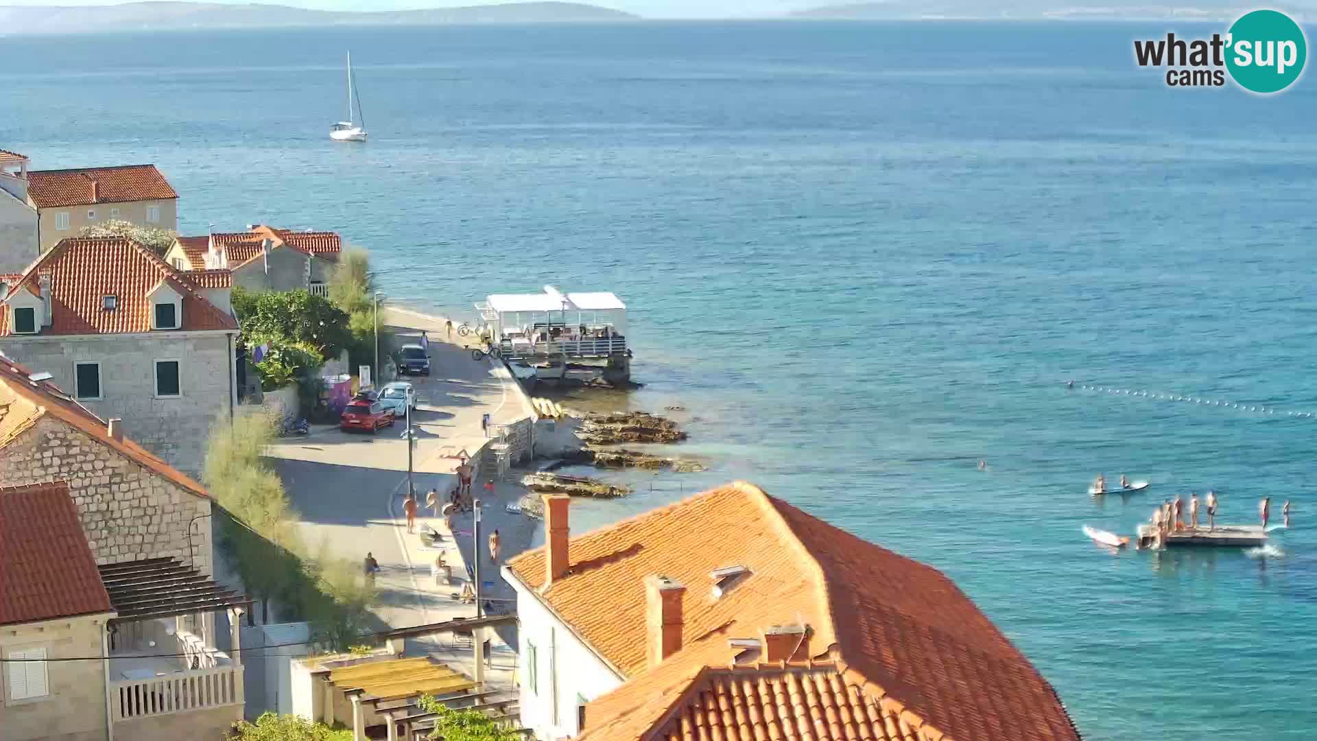 Webcam Sutivan panorama – Vista live dall’isola di Brač