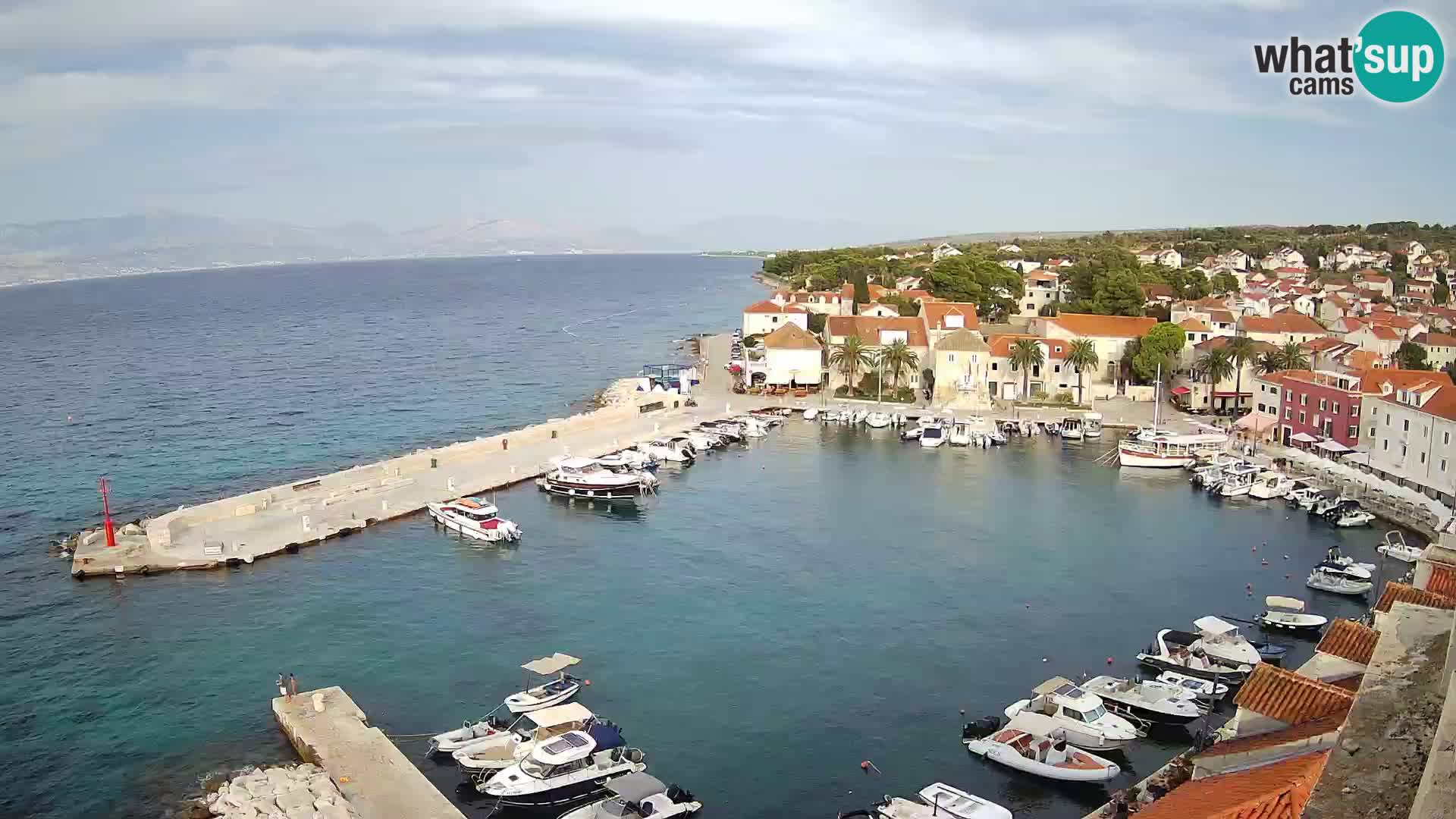 Webcam Sutivan Panorama – Vista en vivo desde la isla de Brač