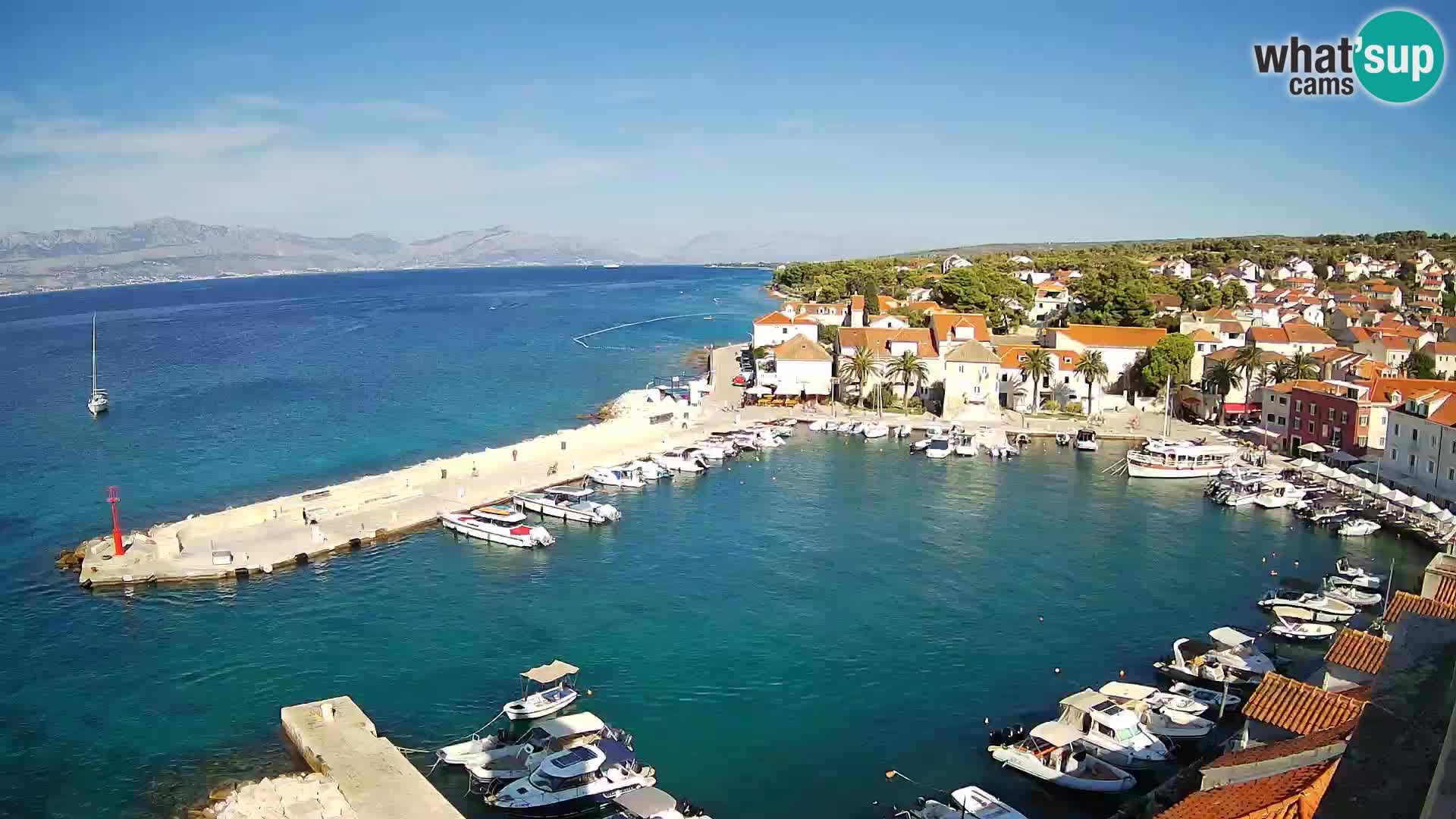 Webcam Sutivan Panorama – Liveblick von der Insel Brač