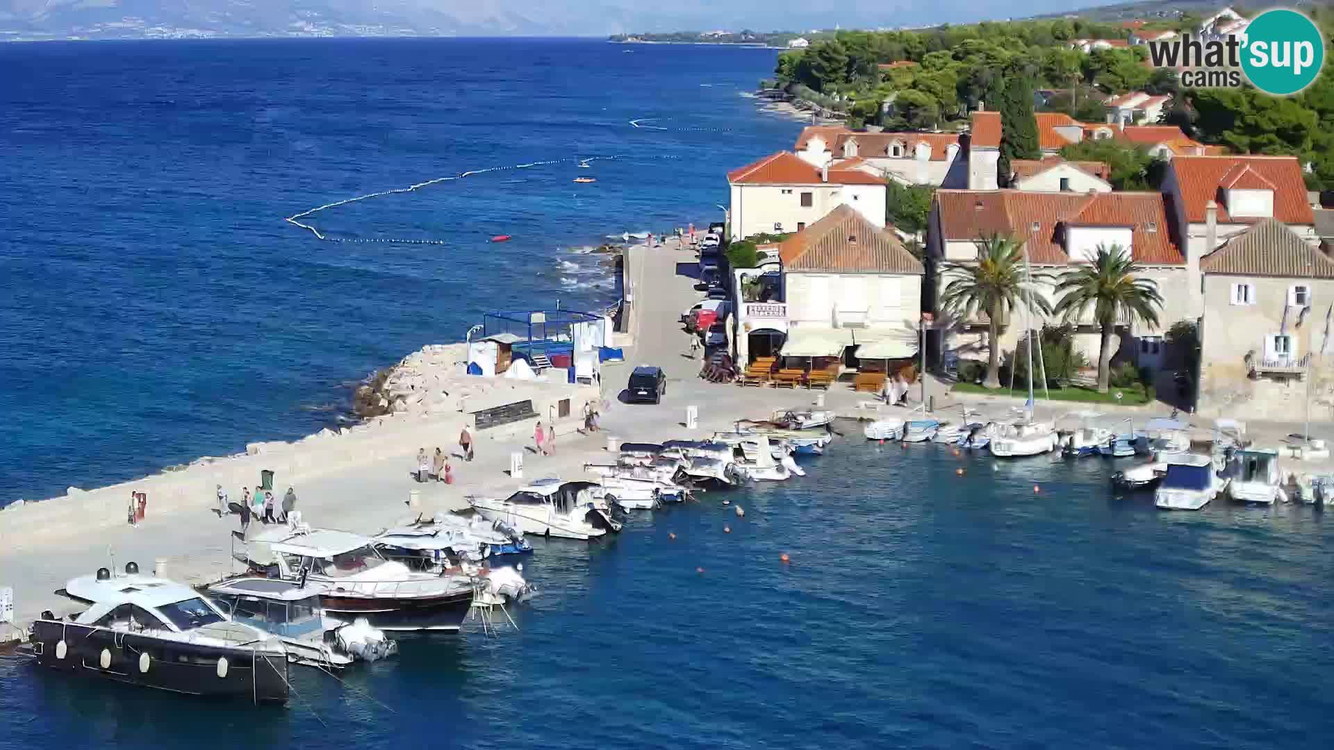 Webcam Sutivan Panorama – Liveblick von der Insel Brač