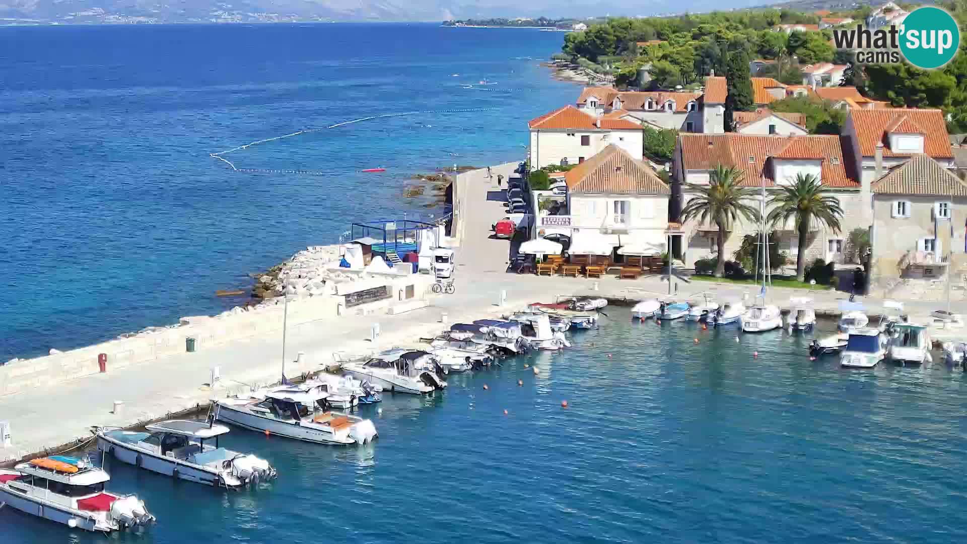 Webcam Sutivan Panorama – Liveblick von der Insel Brač