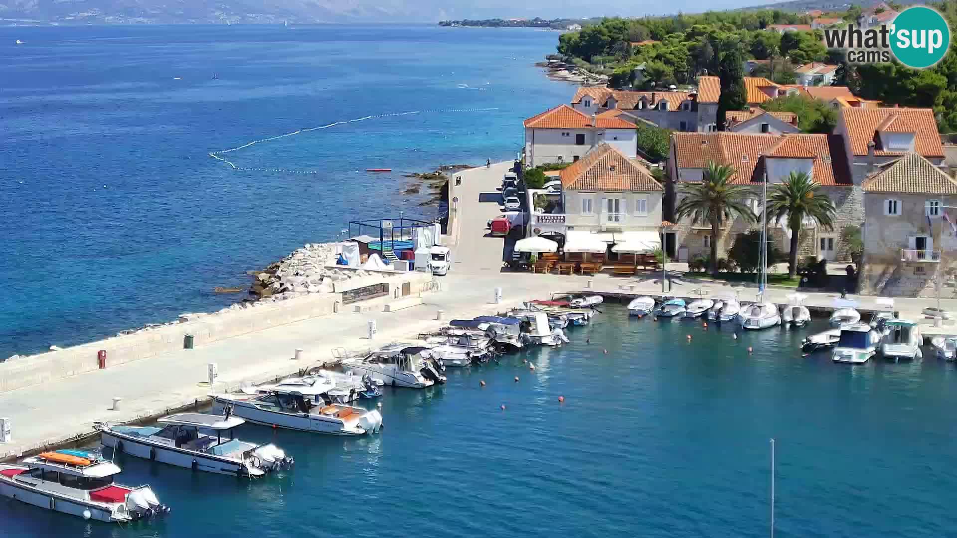 Webcam Sutivan Panorama – Liveblick von der Insel Brač