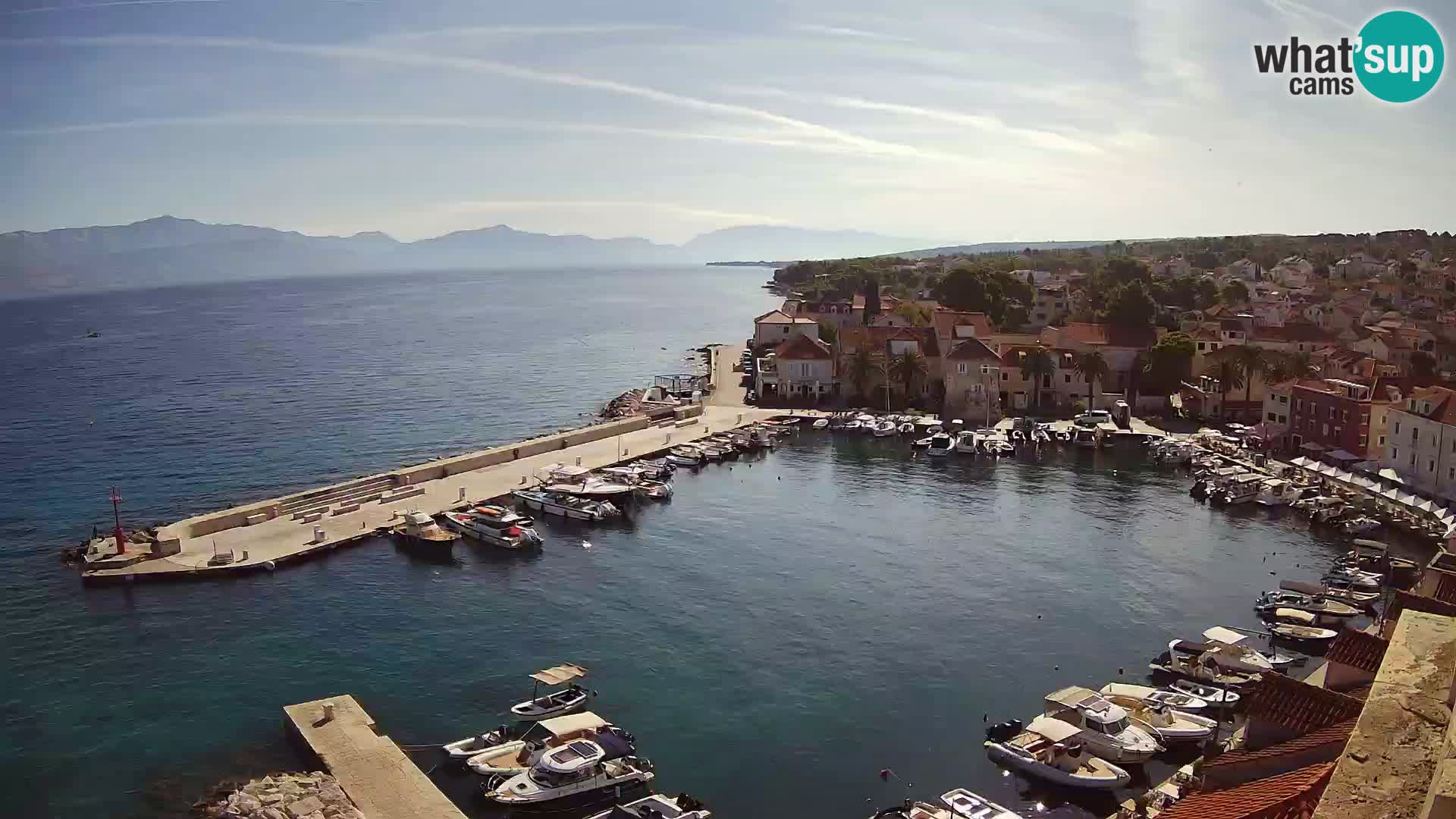 Webcam Sutivan Panorama – Liveblick von der Insel Brač