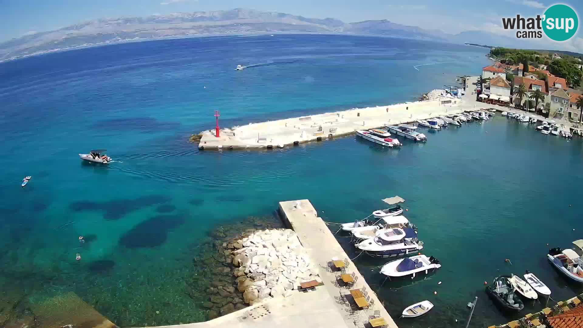 Webcam Sutivan Panorama – Vue en direct depuis l’île de Brač