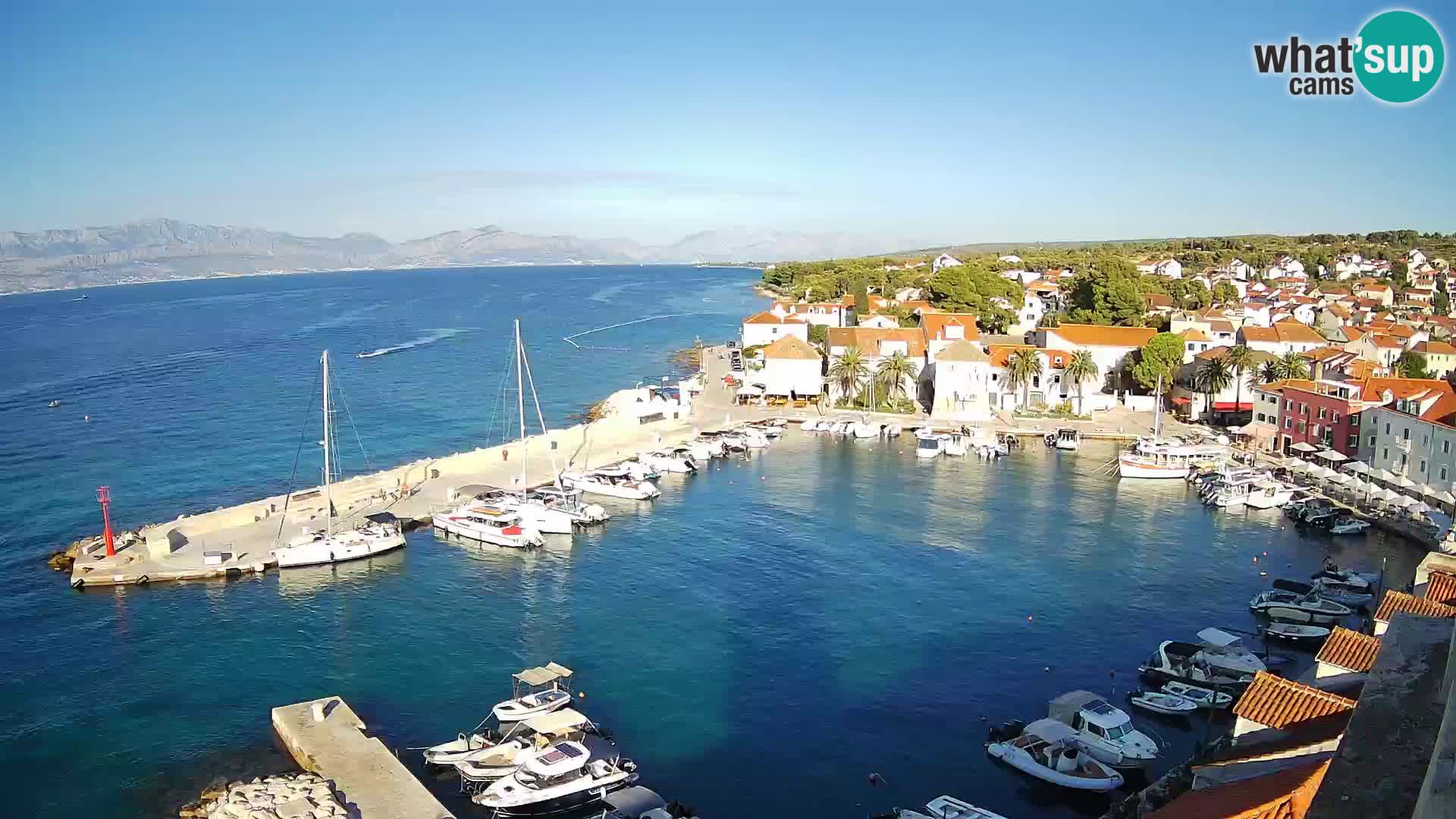 Webcam Sutivan Panorama – Live View from Brač Island