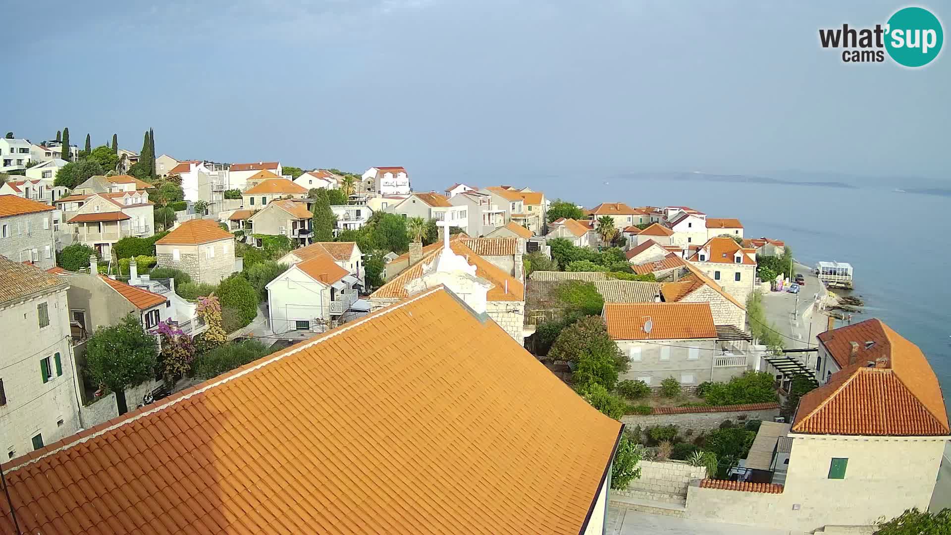 Webcam Sutivan Panorama – Vista en vivo desde la isla de Brač