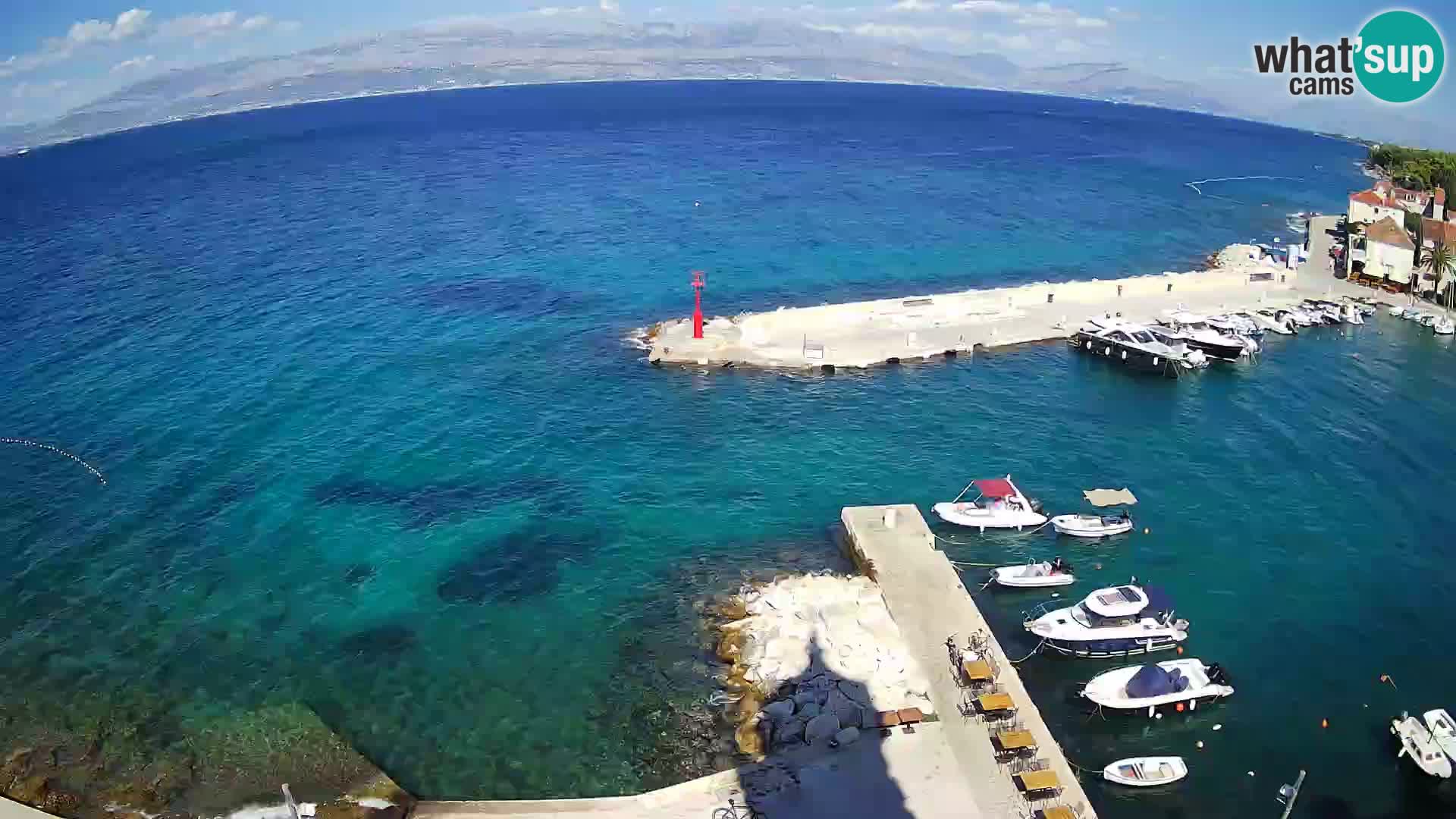 Webcam Sutivan Panorama – Vue en direct depuis l’île de Brač