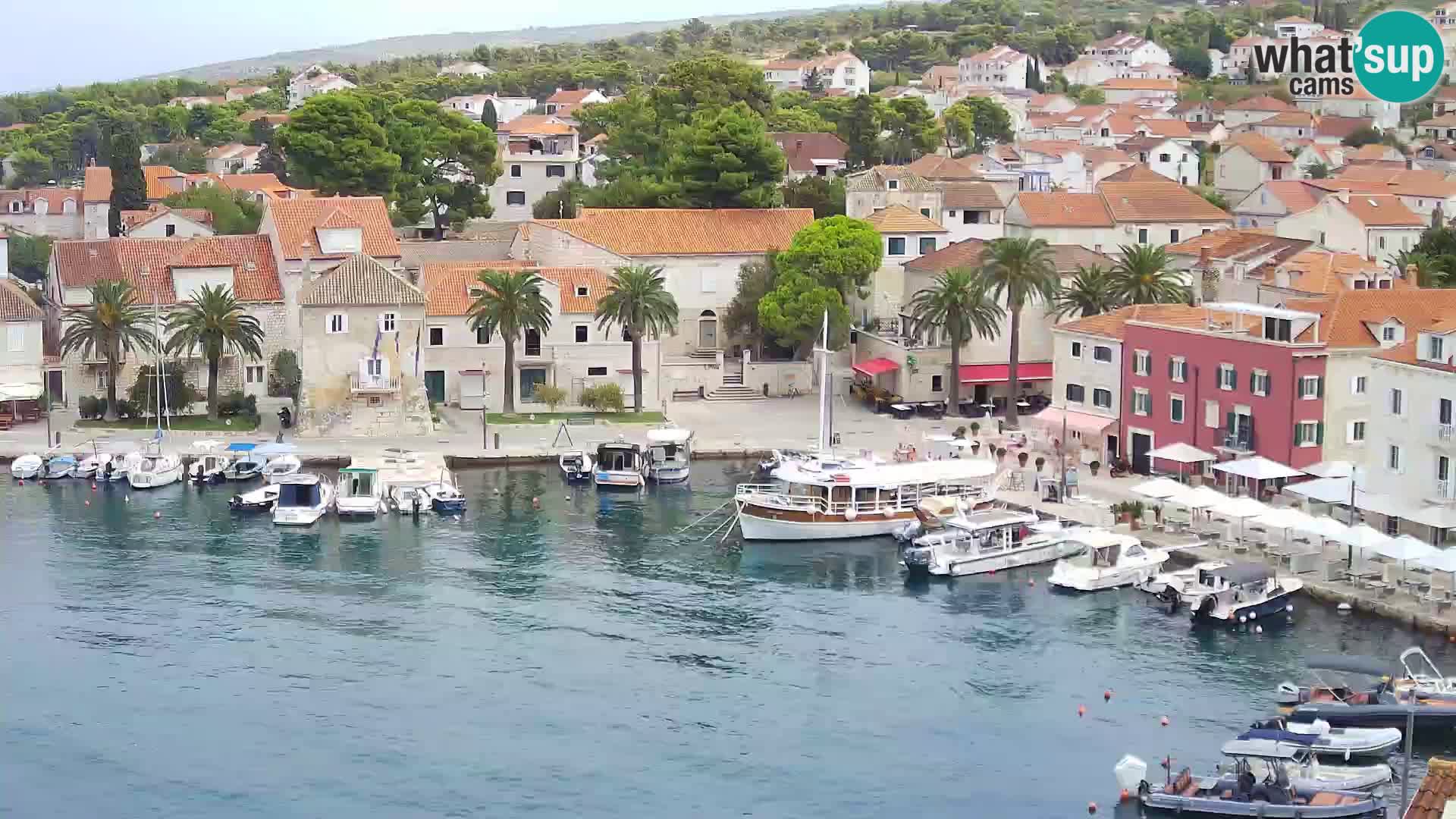 Webcam Sutivan Panorama – Vista en vivo desde la isla de Brač