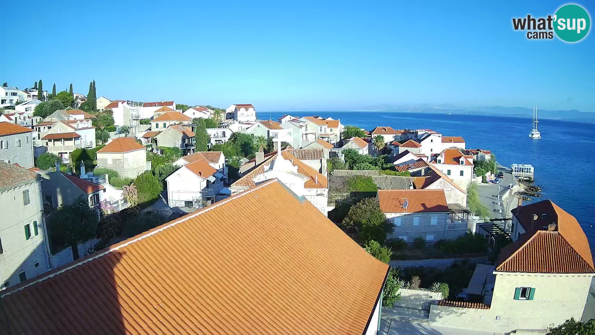 Webcam Sutivan Panorama – Liveblick von der Insel Brač