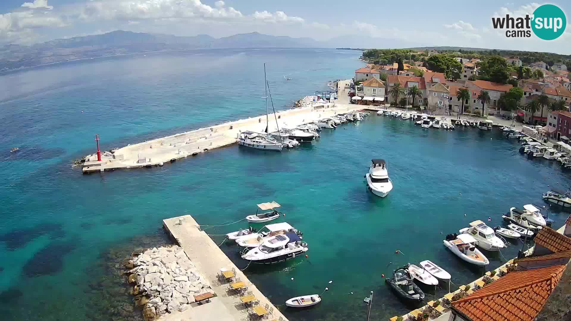 Webcam Sutivan Panorama – Live View from Brač Island