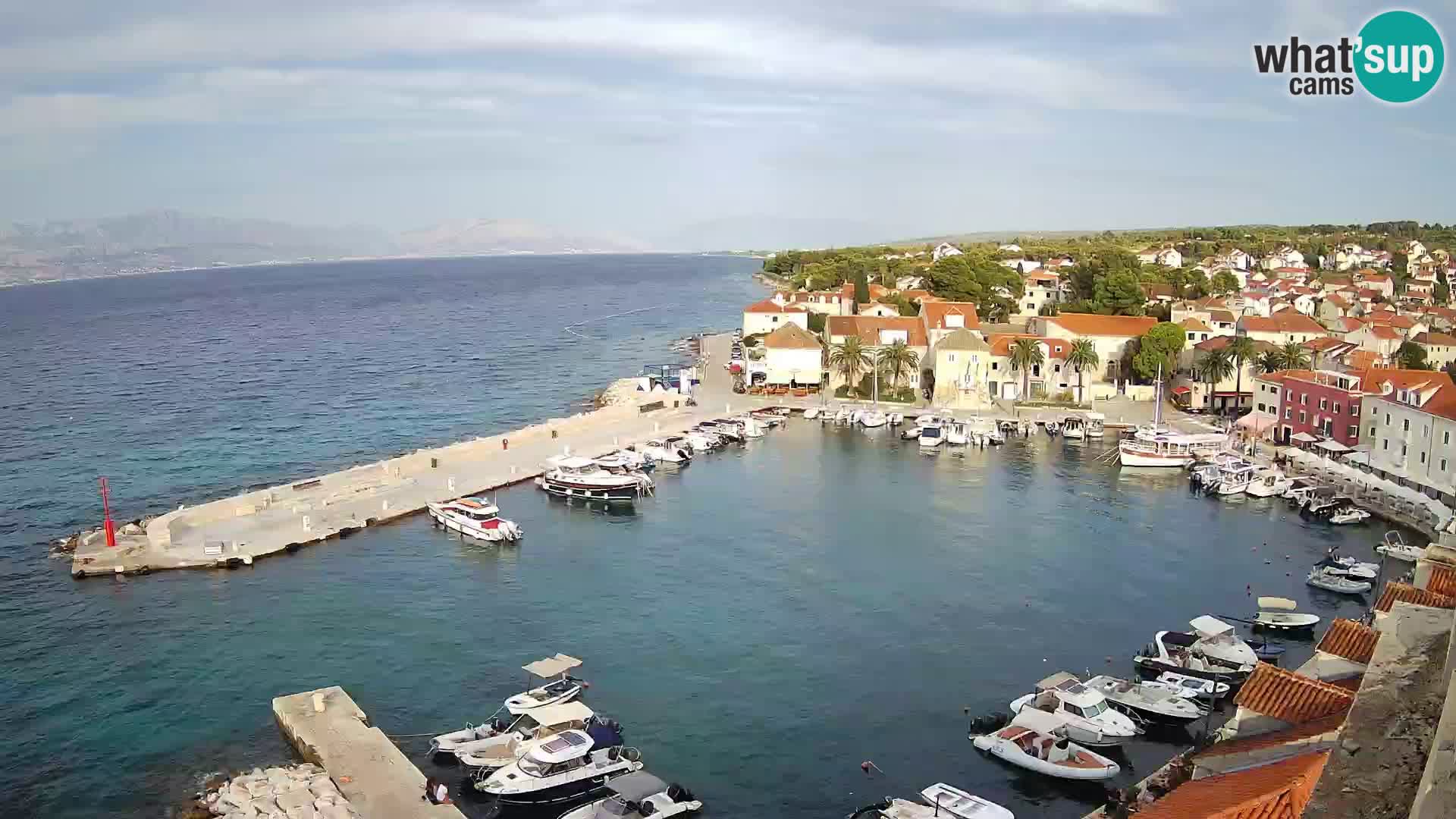 Webcam Sutivan Panorama – Vue en direct depuis l’île de Brač