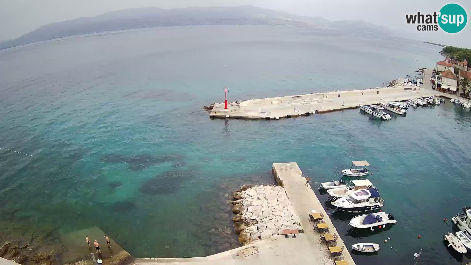 Webcam Sutivan Panorama – Liveblick von der Insel Brač
