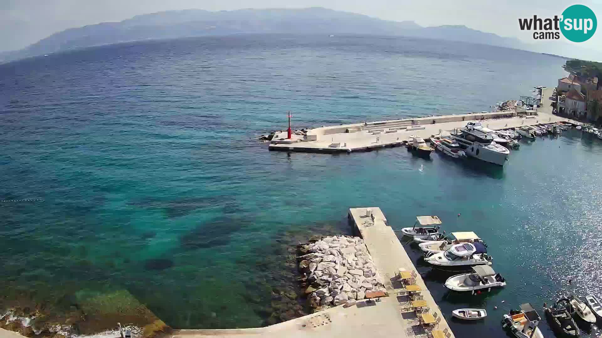 Webcam Sutivan Panorama – Live View from Brač Island