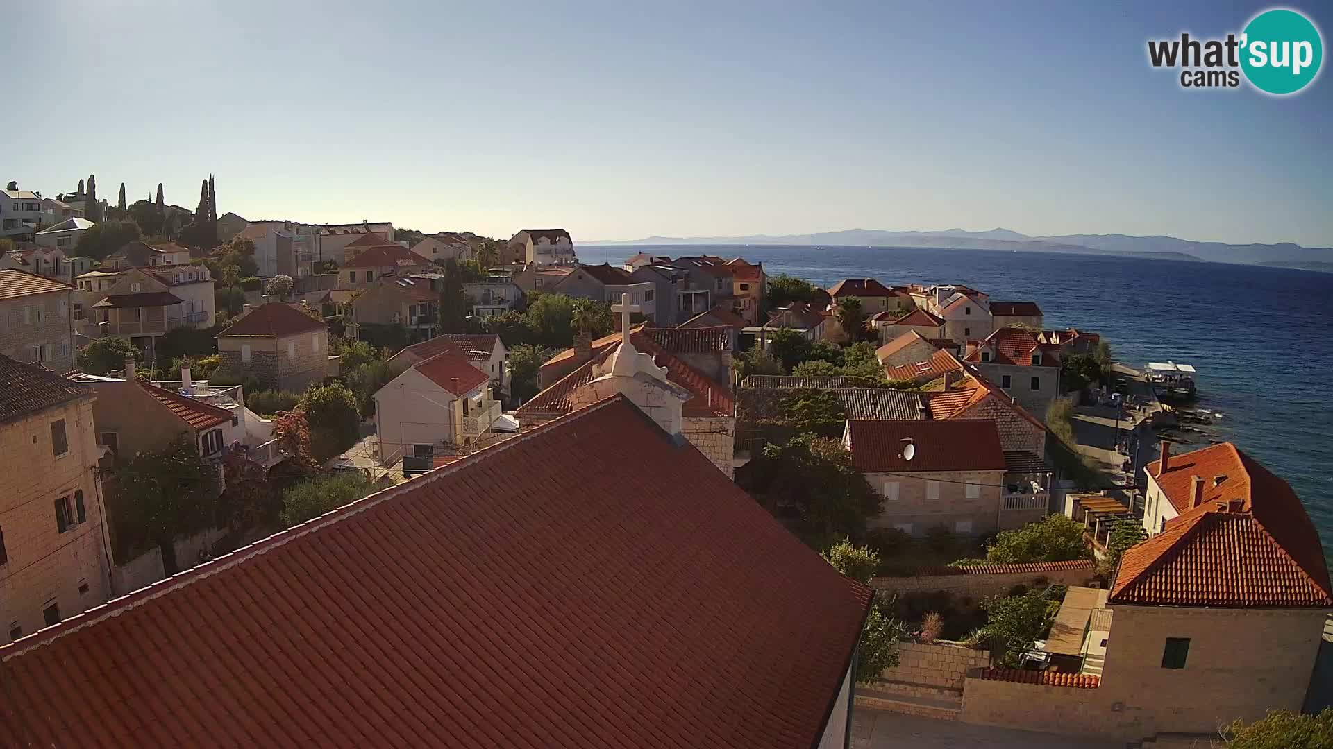 Webcam Sutivan Panorama – Vue en direct depuis l’île de Brač