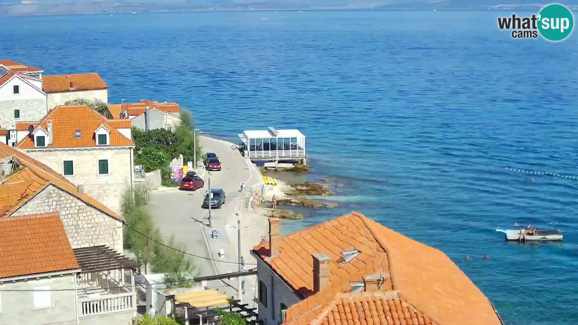 Web kamera Sutivan panorama – Pogled uživo s otoka Brača