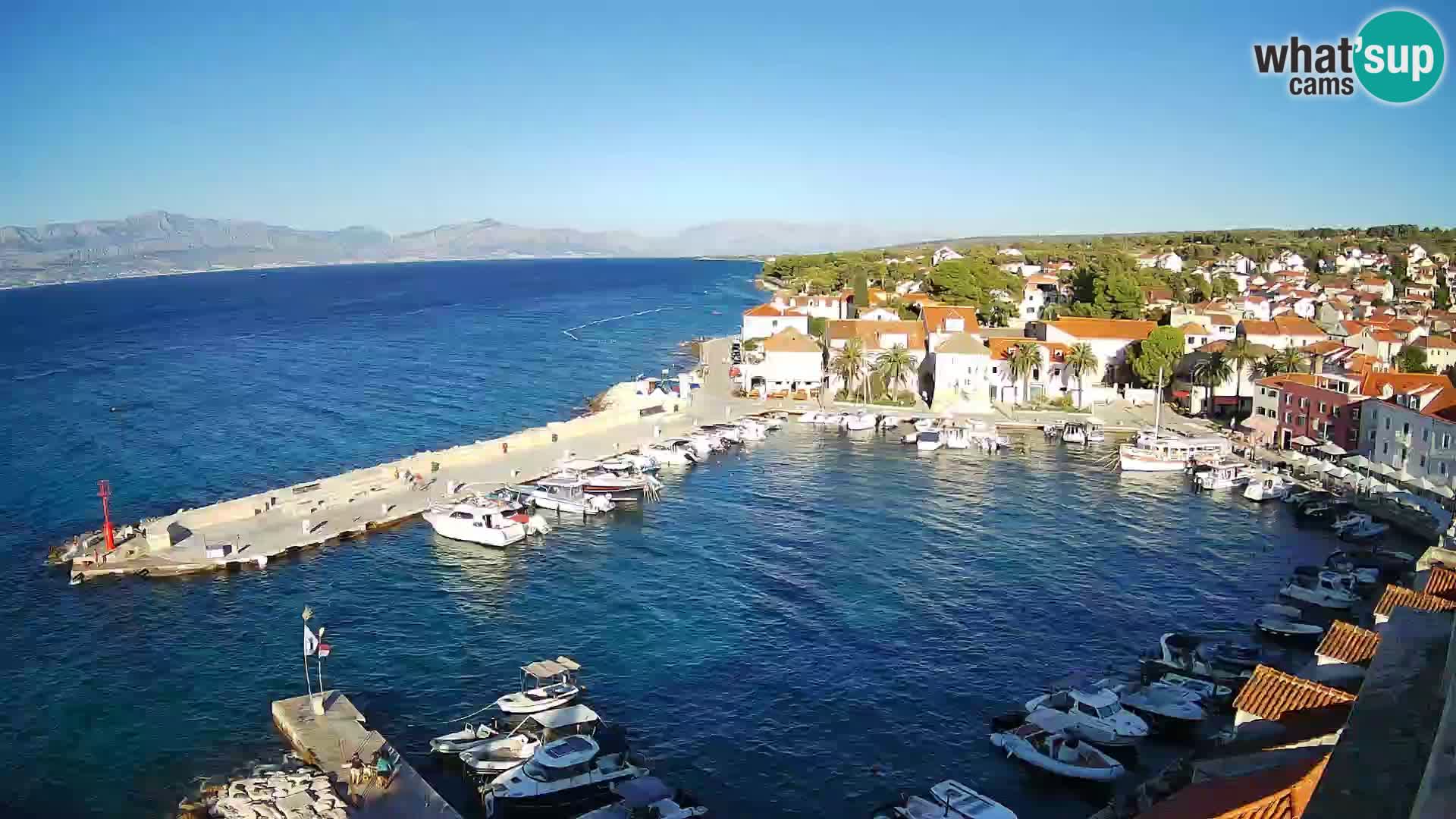 Webcam Sutivan Panorama – Live View from Brač Island