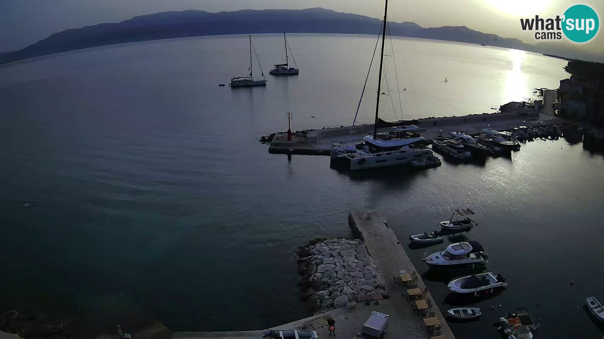 Webcam Sutivan panorama – Vista live dall’isola di Brač