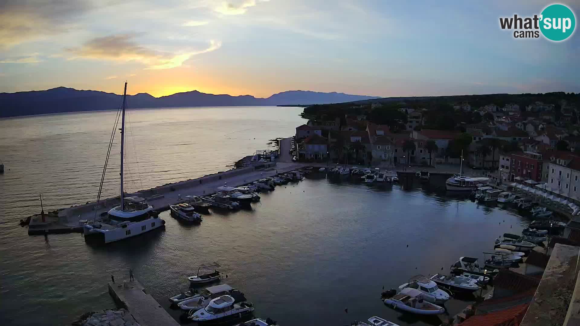 Webcam Sutivan Panorama – Vista en vivo desde la isla de Brač