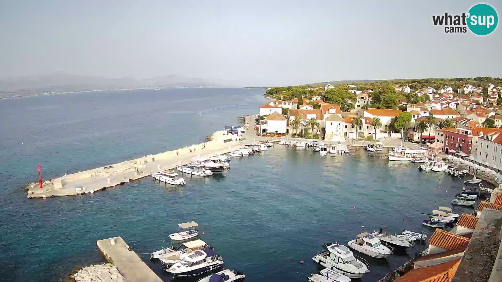 Webcam Sutivan Panorama – Vista en vivo desde la isla de Brač
