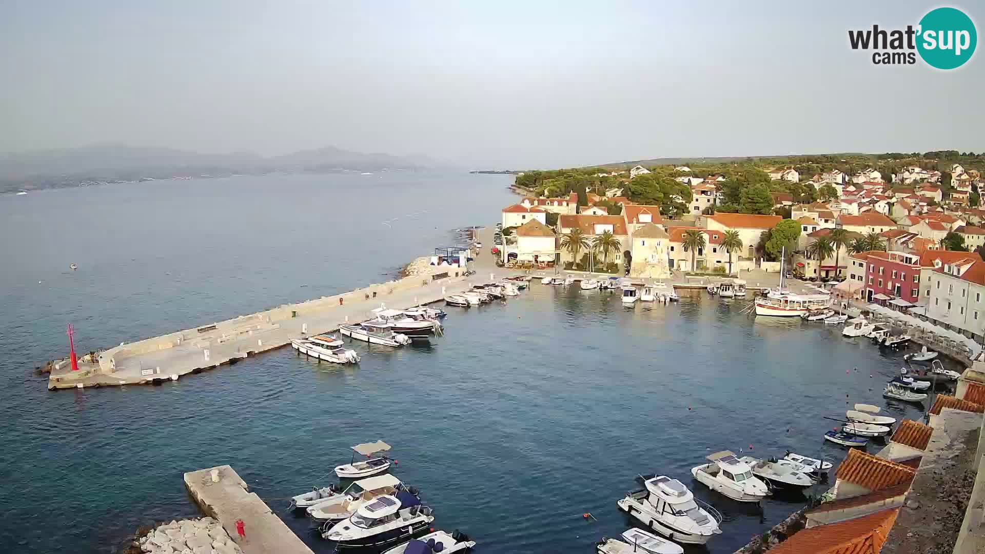 Webcam Sutivan panorama – Vista live dall’isola di Brač