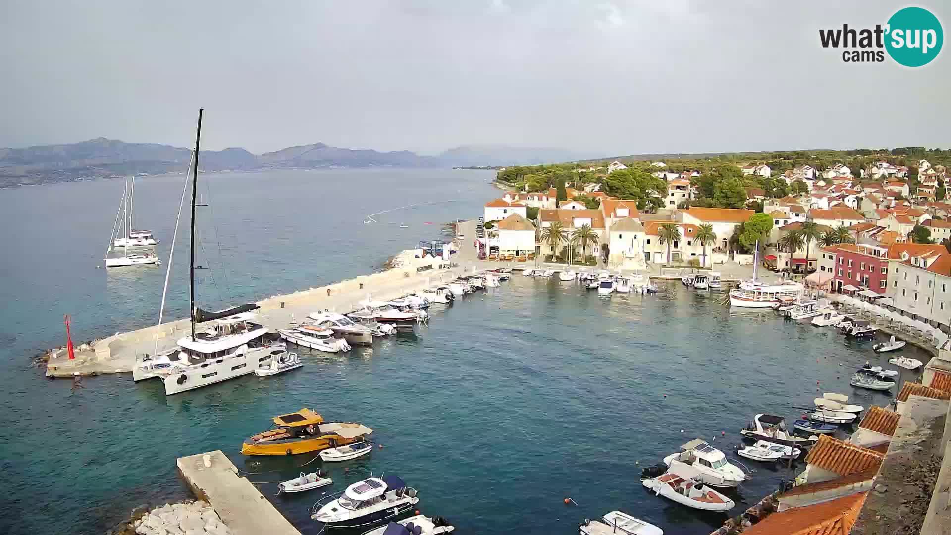 Webcam Sutivan Panorama – Vue en direct depuis l’île de Brač