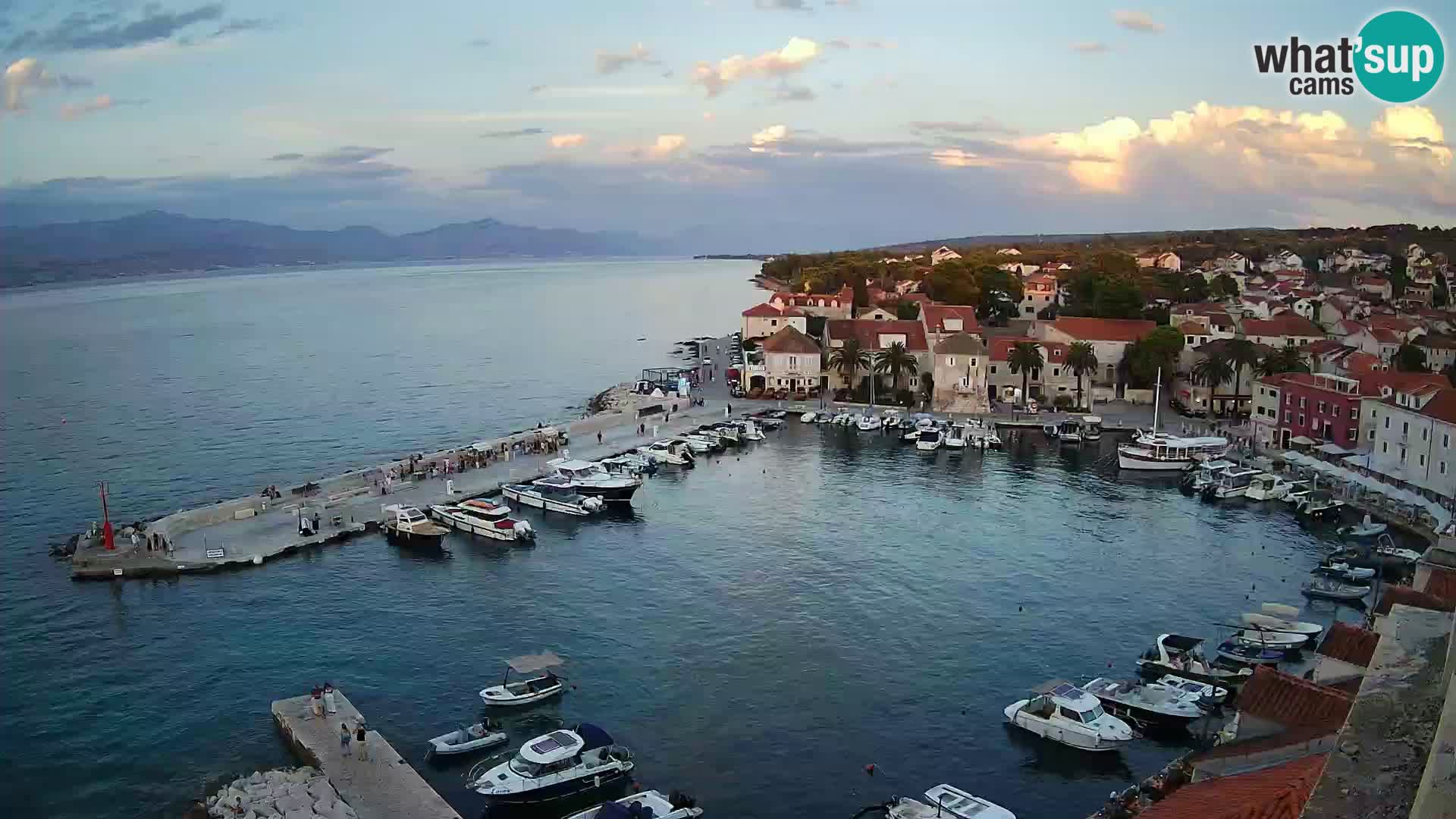Webcam Sutivan panorama – Vista live dall’isola di Brač