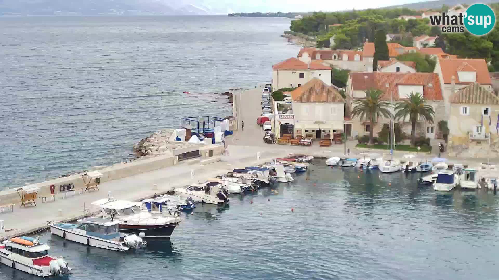 Webcam Sutivan Panorama – Vista en vivo desde la isla de Brač