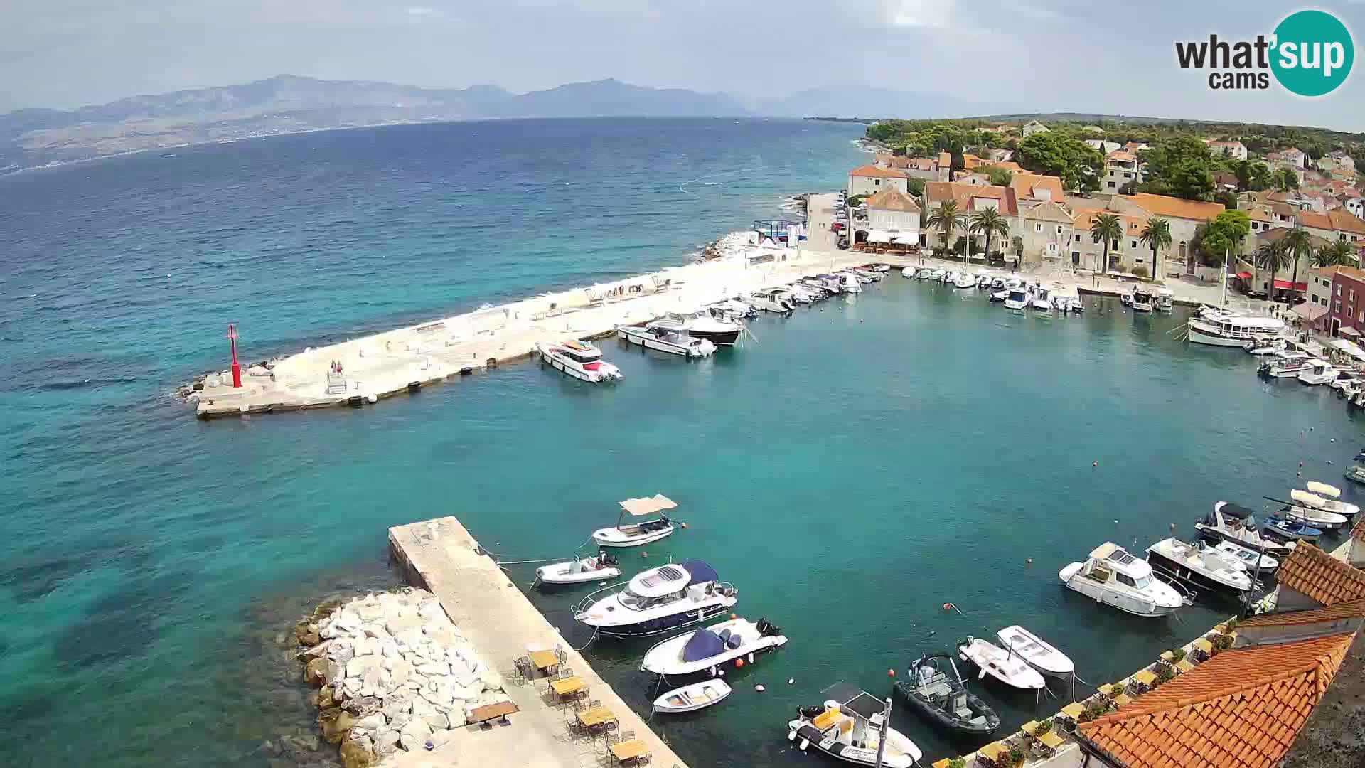 Webcam Sutivan Panorama – Vue en direct depuis l’île de Brač
