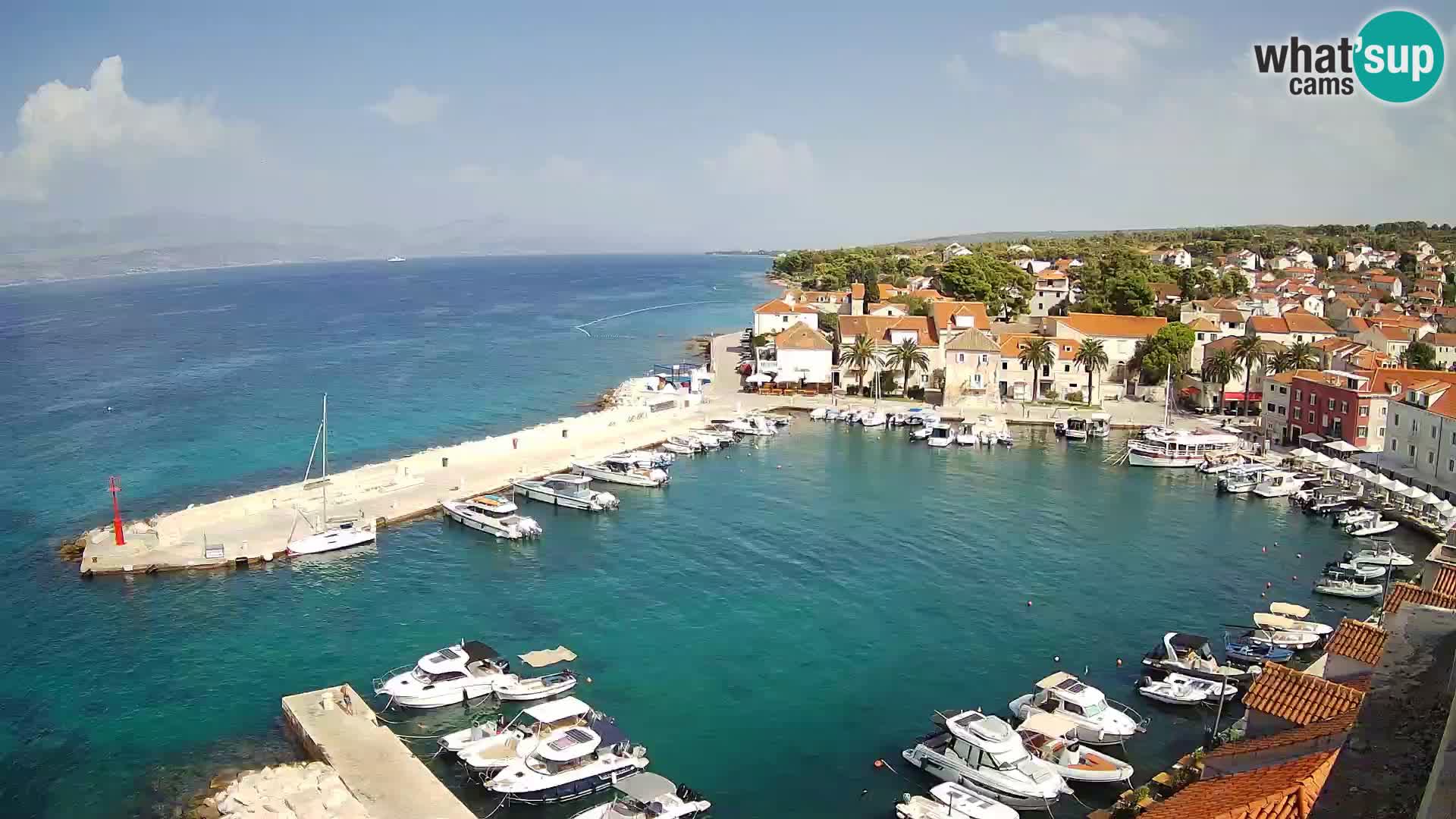 Webcam Sutivan Panorama – Liveblick von der Insel Brač