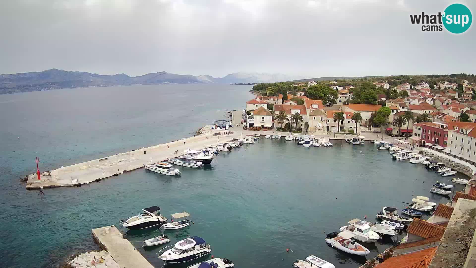 Webcam Sutivan Panorama – Live View from Brač Island