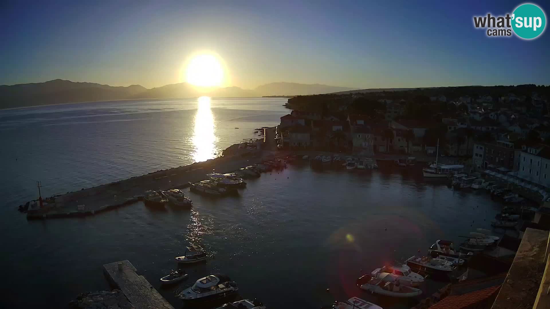 Webcam Sutivan Panorama – Liveblick von der Insel Brač