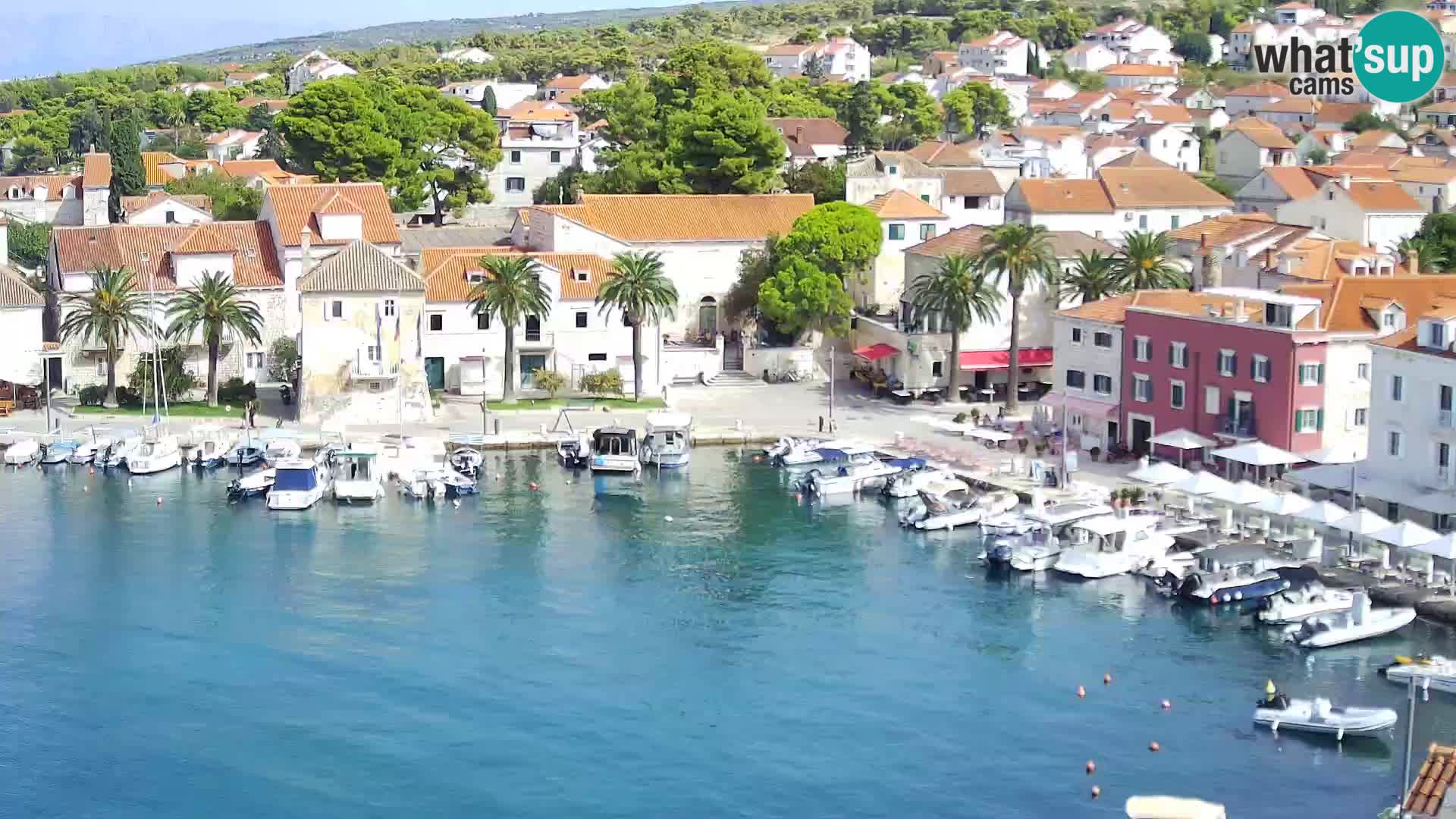 Webcam Sutivan panorama – Vista live dall’isola di Brač