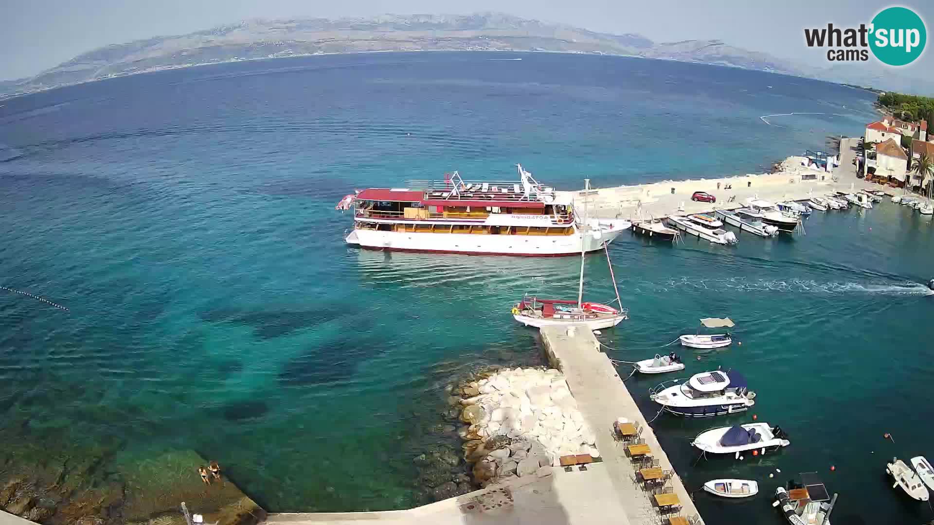 Webcam Sutivan Panorama – Liveblick von der Insel Brač