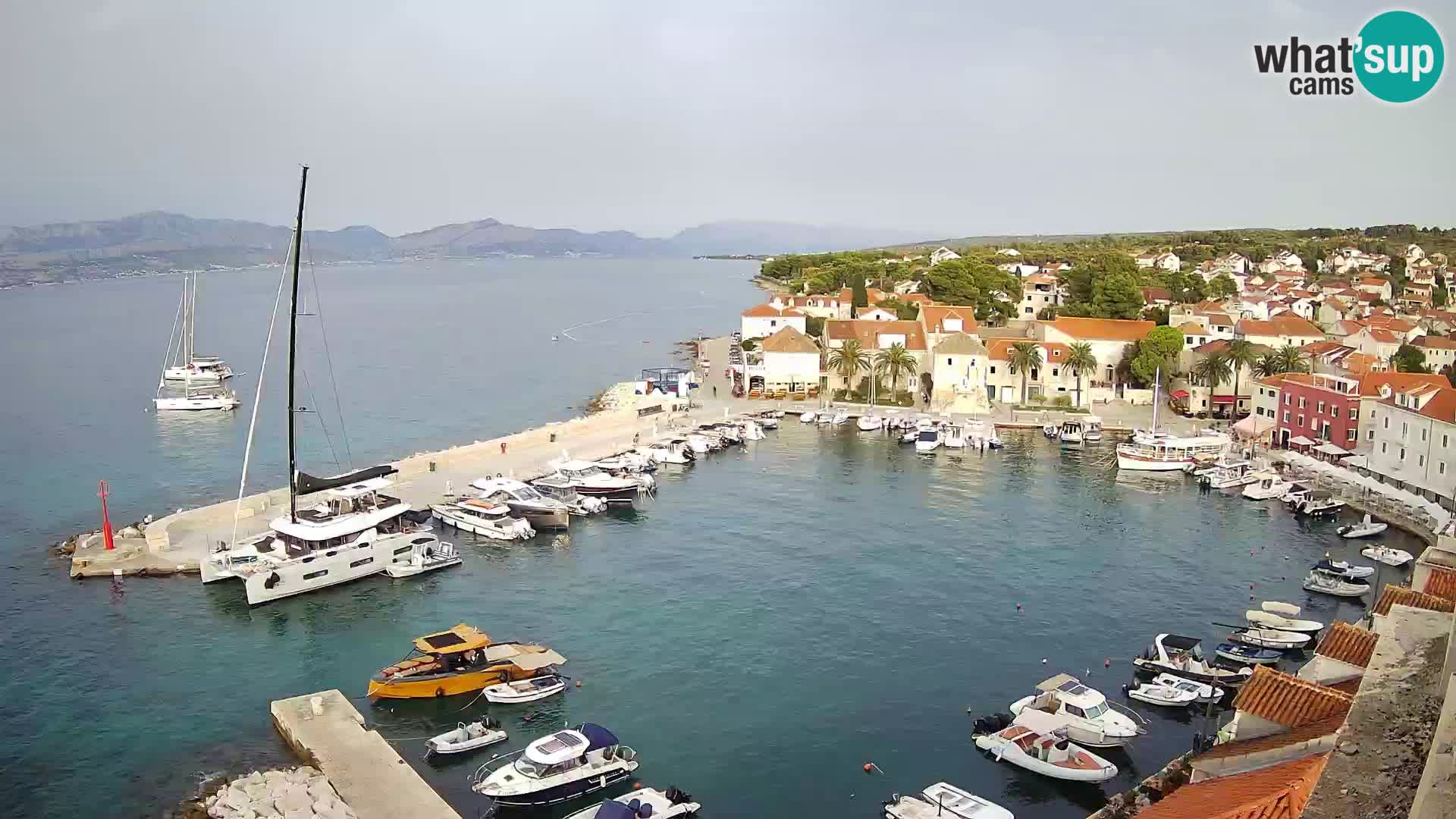 Webcam Sutivan Panorama – Liveblick von der Insel Brač