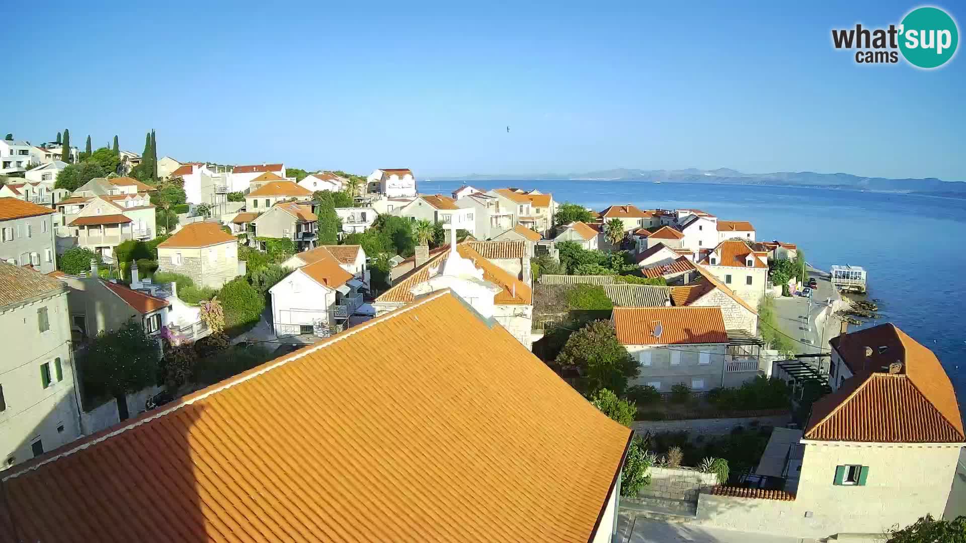 Webcam Sutivan Panorama – Liveblick von der Insel Brač