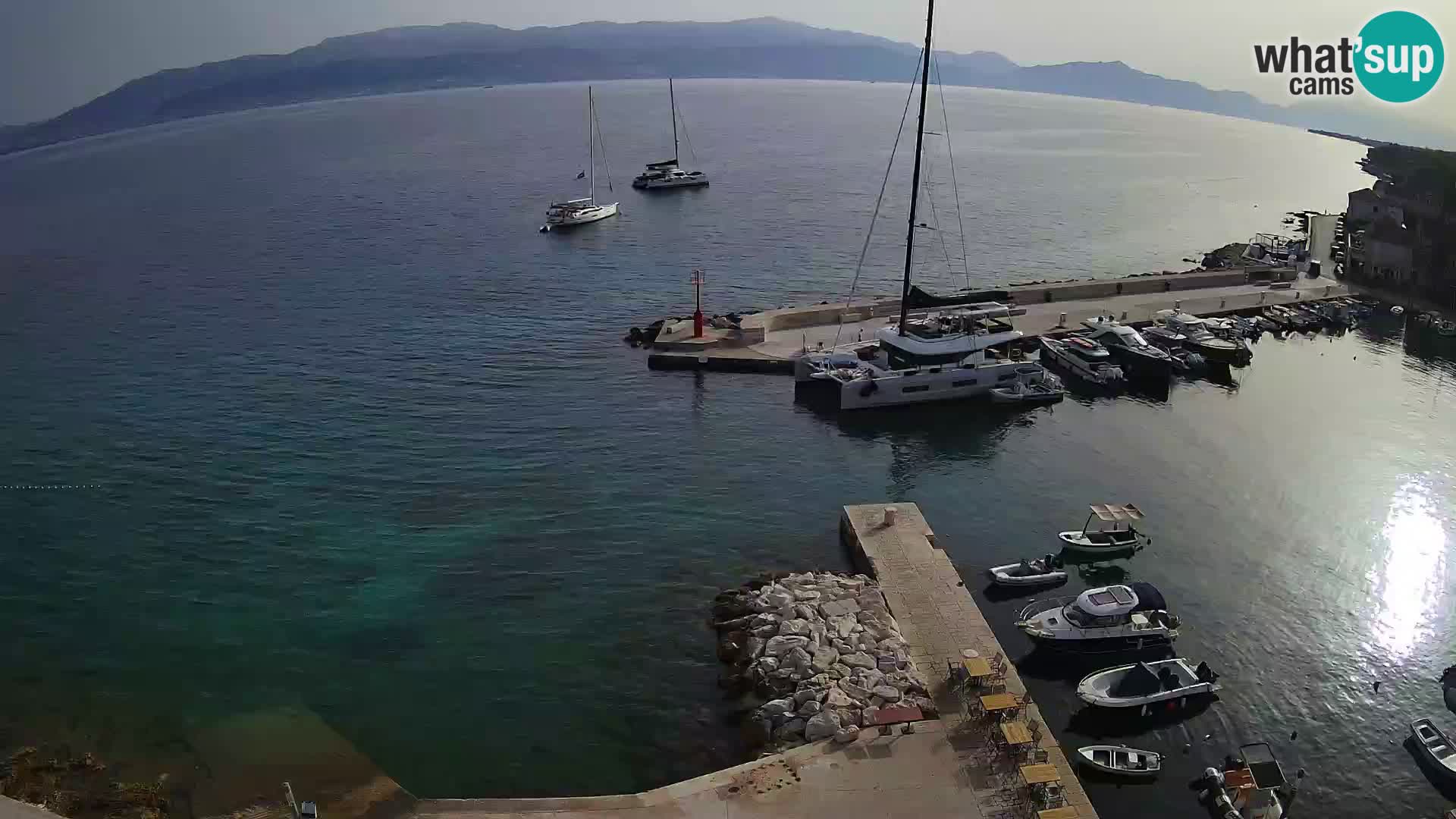 Webcam Sutivan Panorama – Liveblick von der Insel Brač