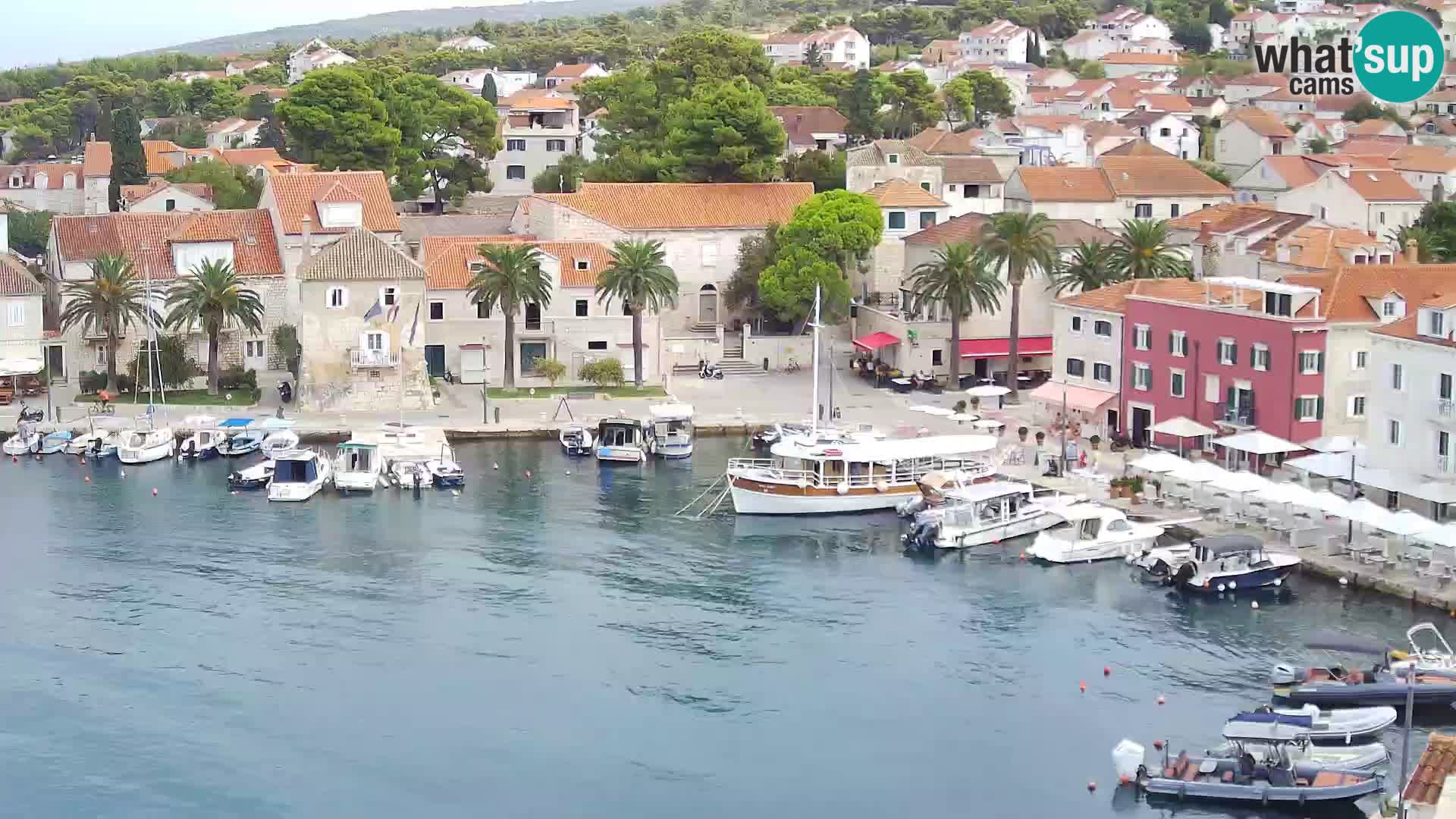 Webcam Sutivan Panorama – Vista en vivo desde la isla de Brač