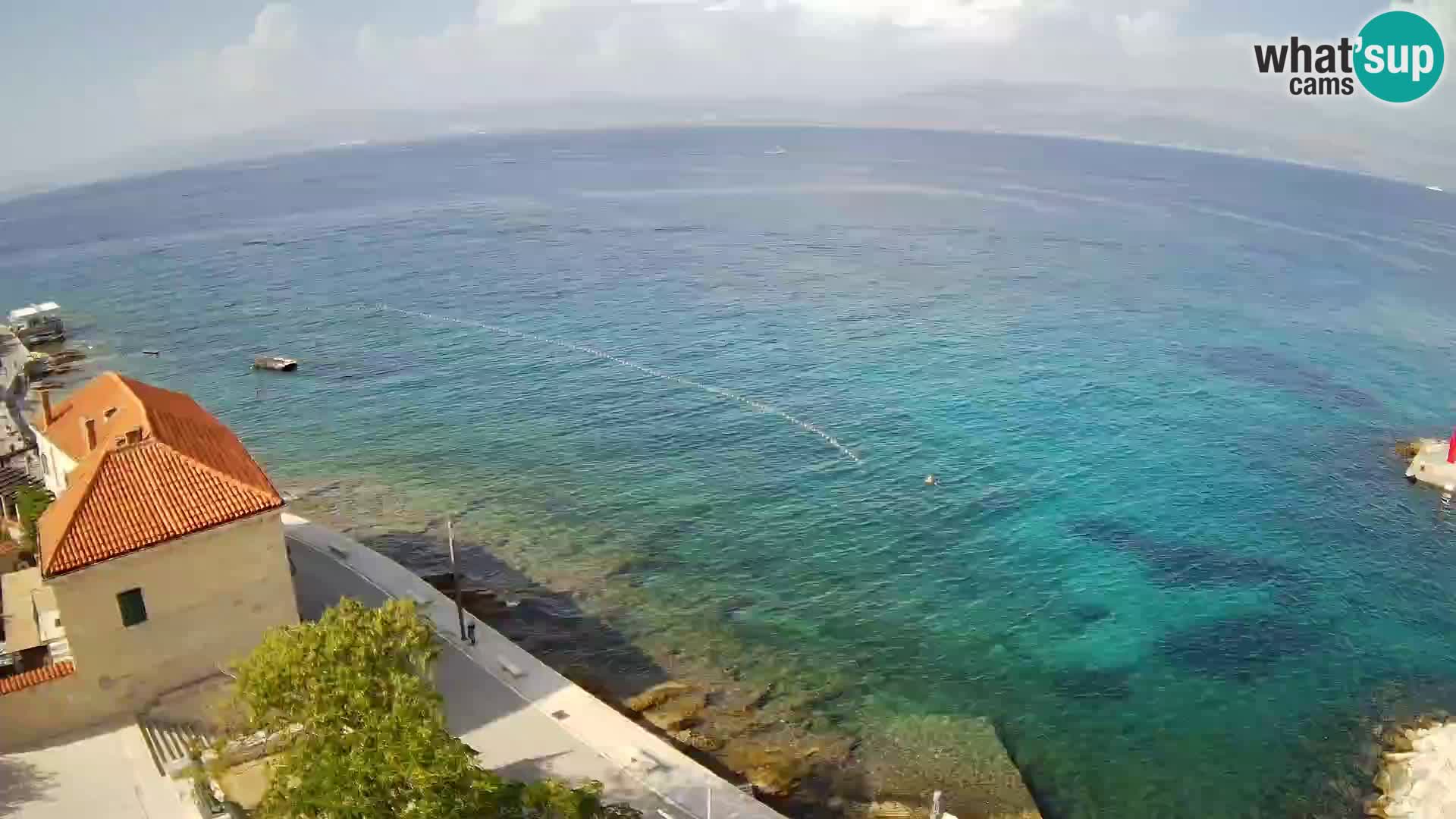 Webcam Sutivan panorama – Vista live dall’isola di Brač