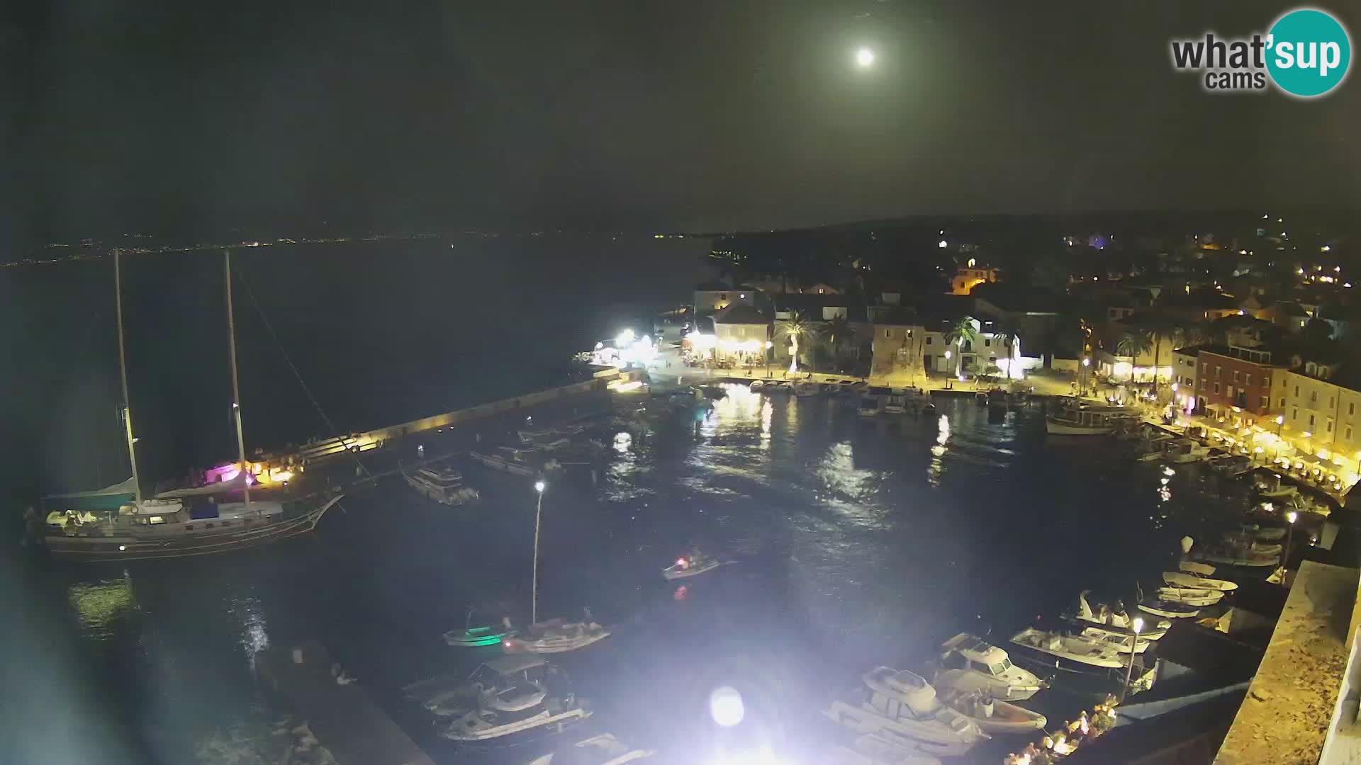 Webcam Sutivan Panorama – Vista en vivo desde la isla de Brač