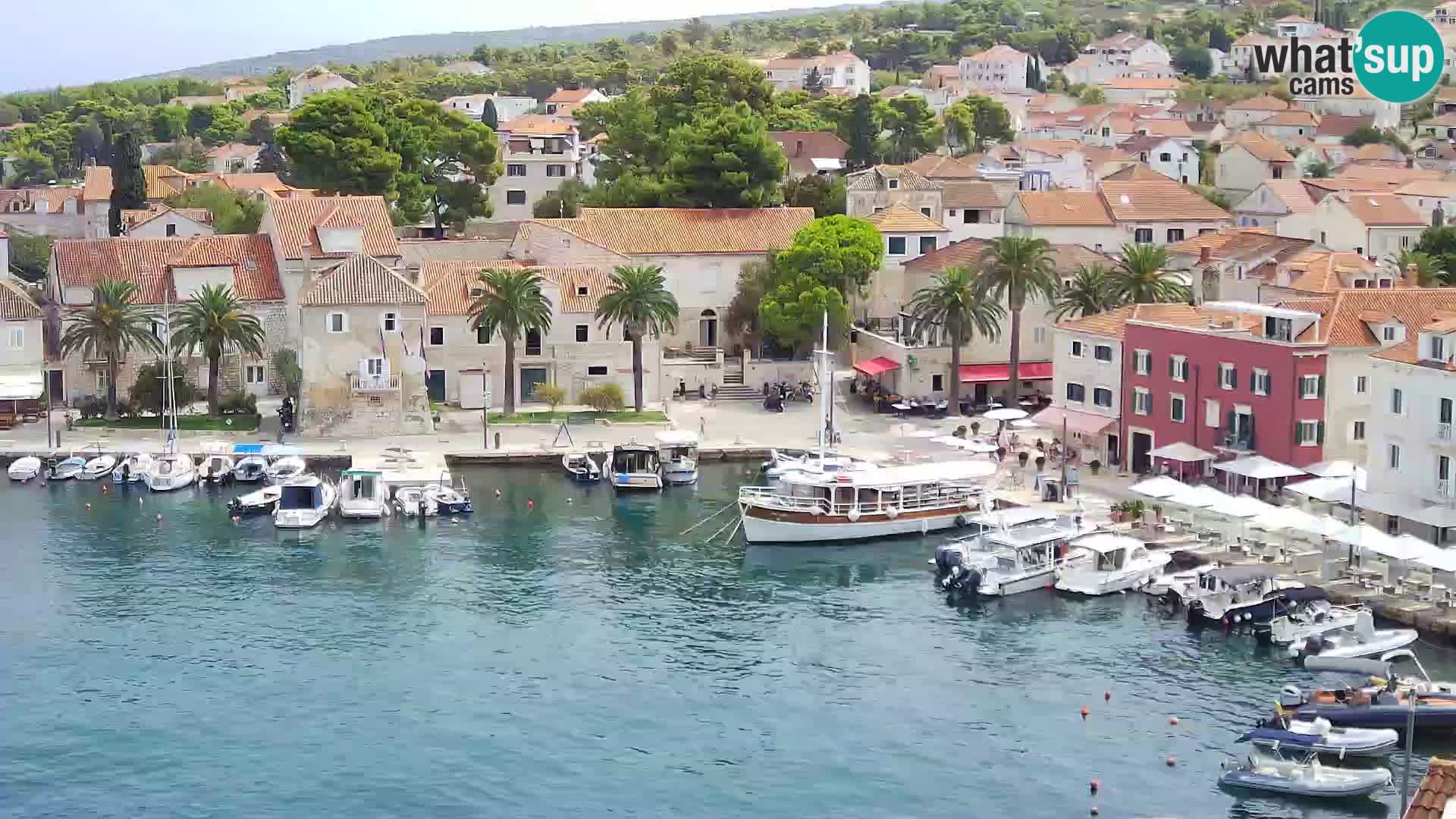 Web kamera Sutivan panorama – Pogled uživo s otoka Brača