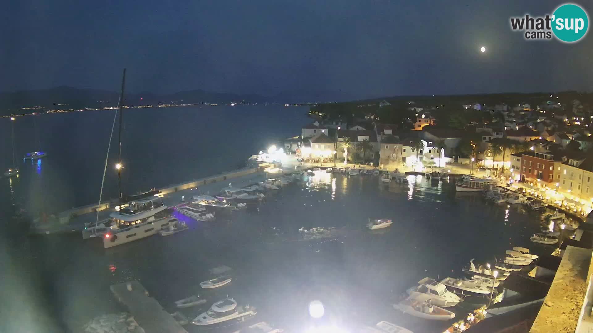 Webcam Sutivan Panorama – Vista en vivo desde la isla de Brač