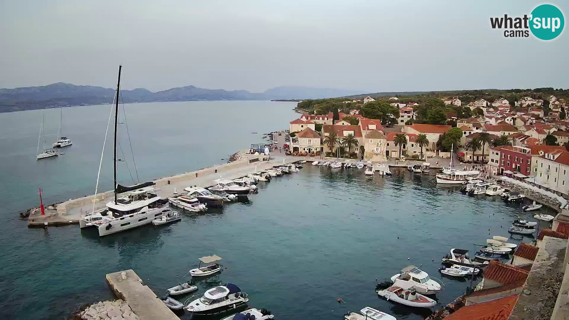 Webcam Sutivan Panorama – Vue en direct depuis l’île de Brač