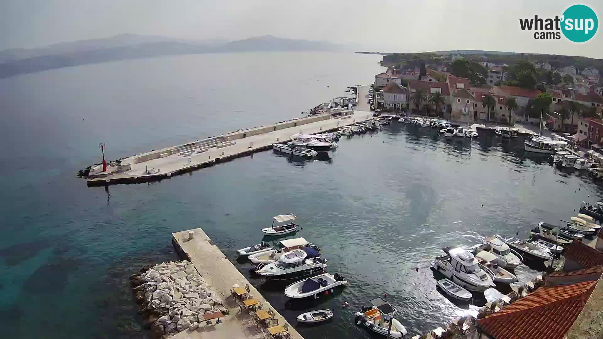 Webcam Sutivan Panorama – Vista en vivo desde la isla de Brač
