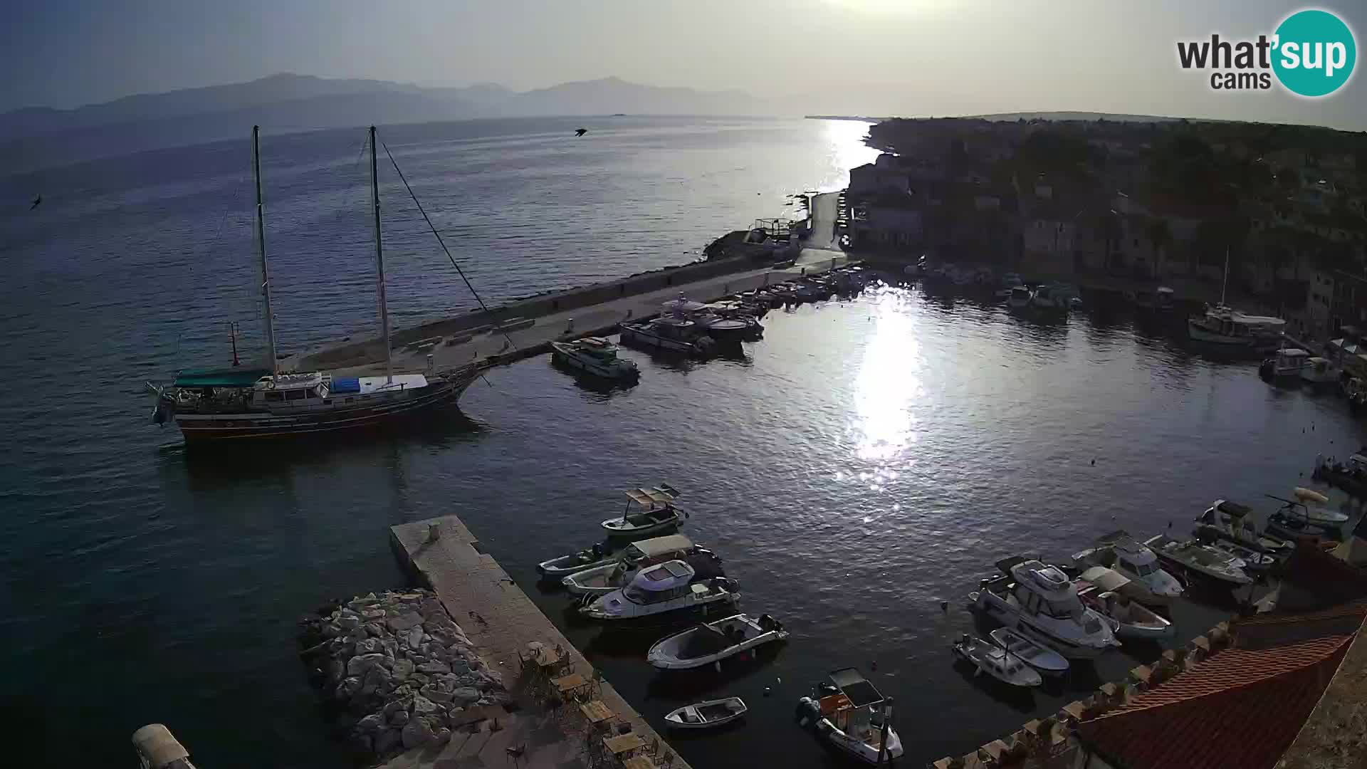 Webcam Sutivan Panorama – Vue en direct depuis l’île de Brač