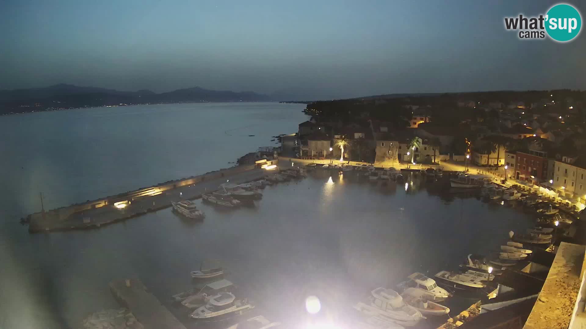 Webcam Sutivan Panorama – Vista en vivo desde la isla de Brač