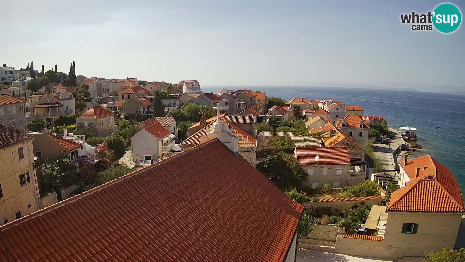 Webcam Sutivan Panorama – Liveblick von der Insel Brač