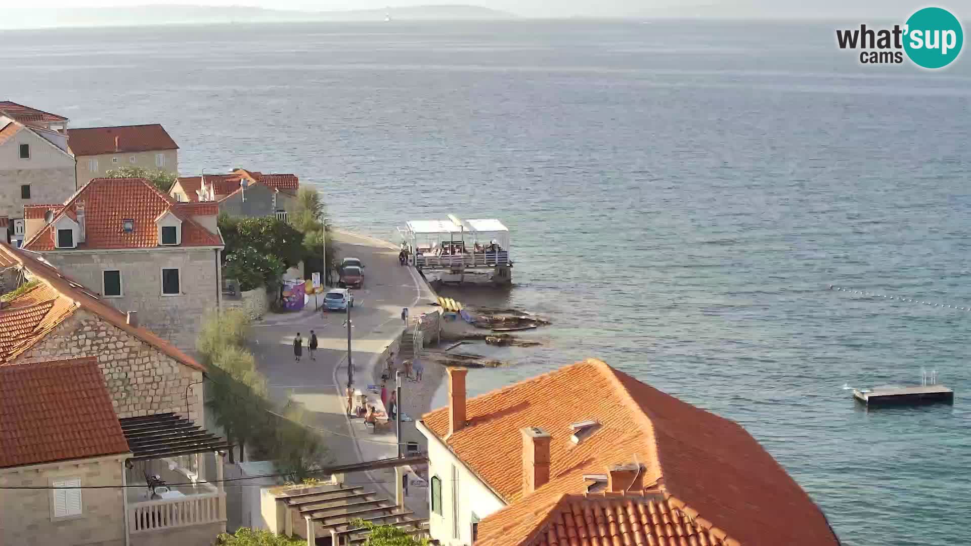 Web kamera Sutivan panorama – Pogled uživo s otoka Brača