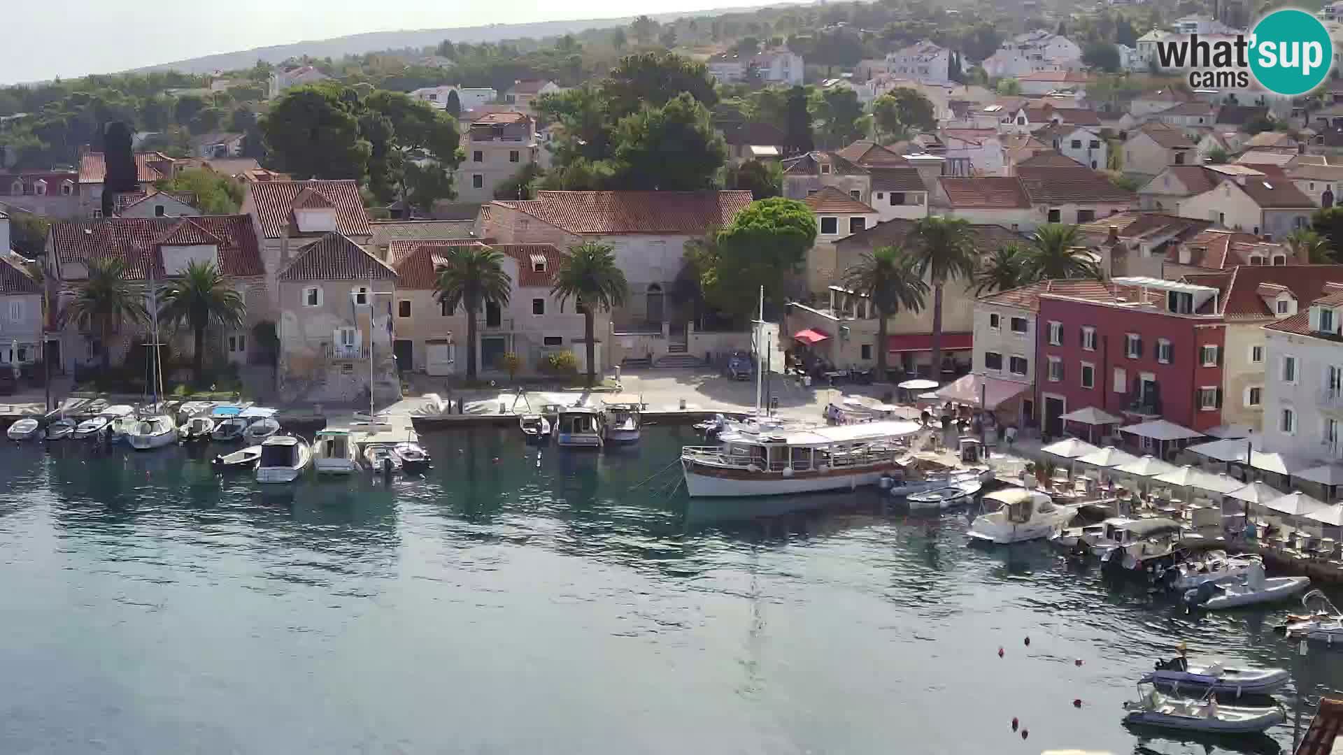 Webcam Sutivan Panorama – Vista en vivo desde la isla de Brač
