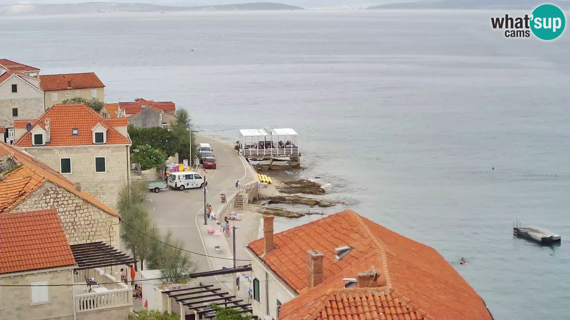 Web kamera Sutivan panorama – Pogled uživo s otoka Brača