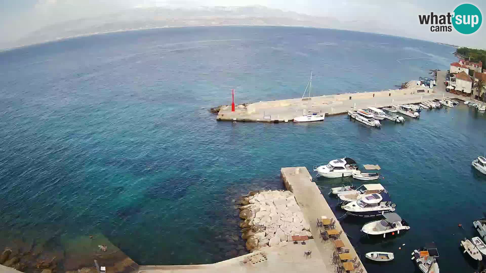 Webcam Sutivan Panorama – Liveblick von der Insel Brač